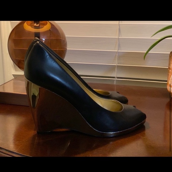 Brown Nine West Wedges - Picture 5 of 8